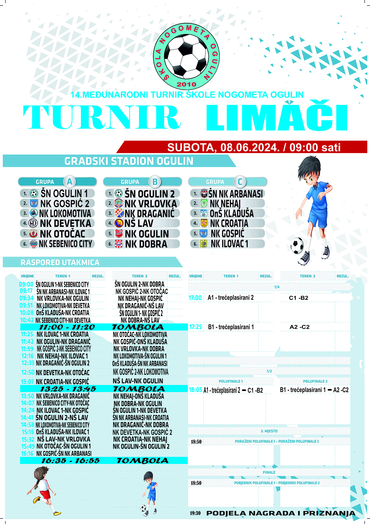 14.MEĐUNARODNI TURNIR OGULIN 2024.-LIMAČI